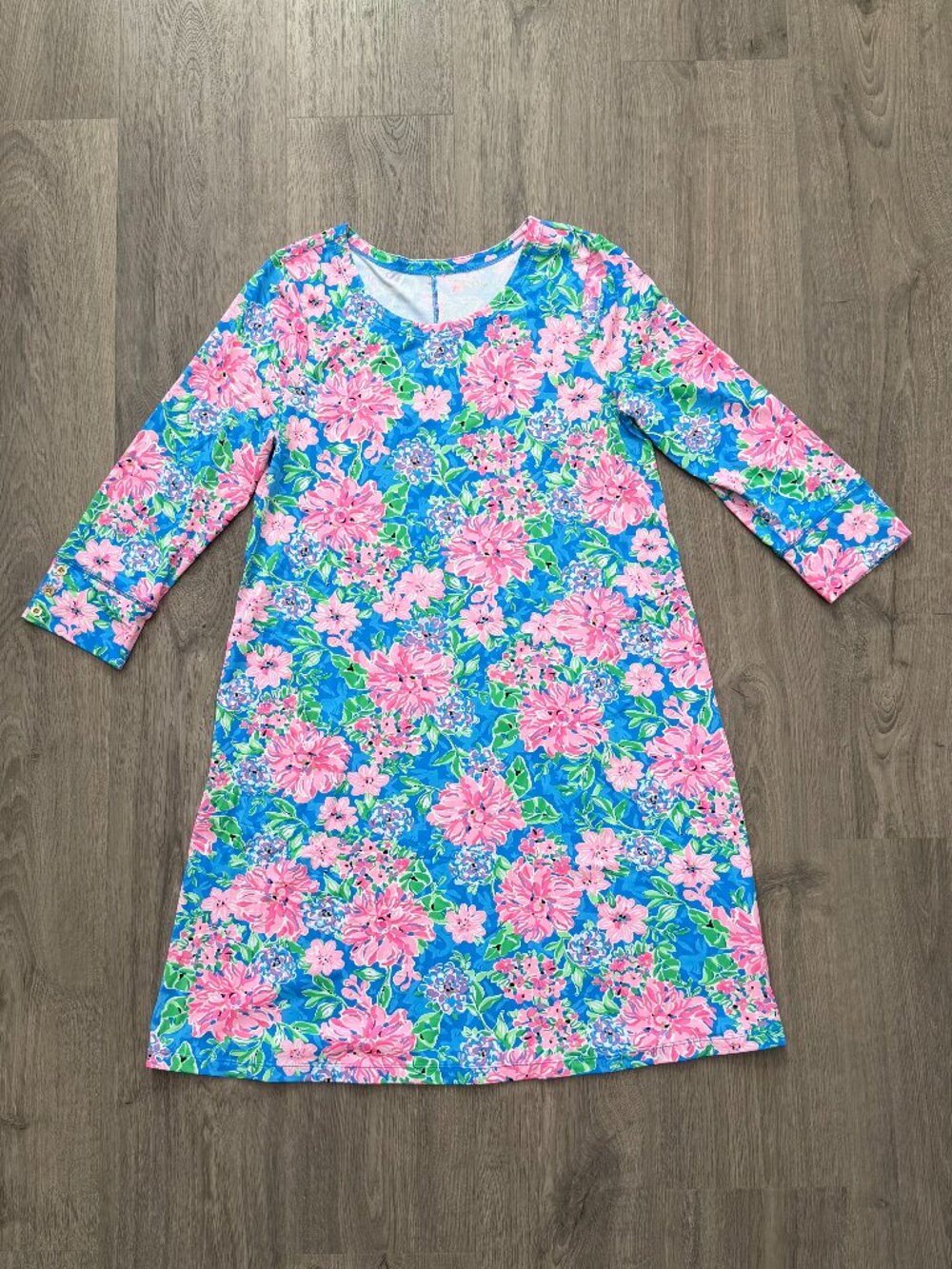 NWOT Lilly Pulitzer 3/4 Sleeve Dress (ChillyLilly) Size M